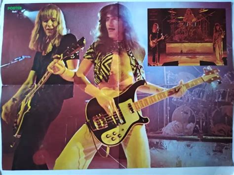 Rush Geddy Alex Neil Abba Agnetha Frida Bjorn Benny Poster Sweden S