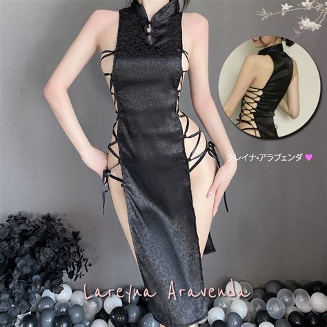 Jual Lareyna Aravenda Set Lingerie Cd Seksi Fantasy Malam Cheongsam Old Shanghai Lg