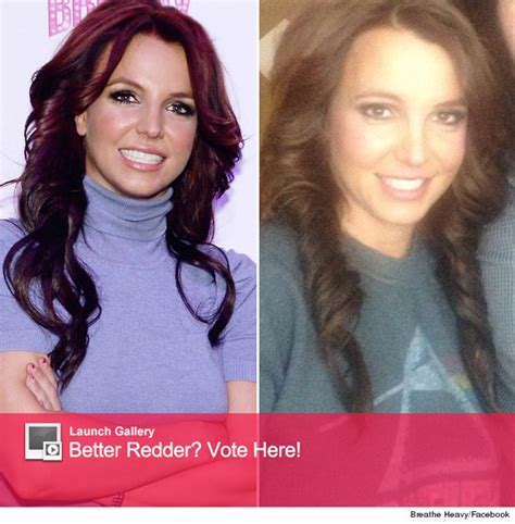 Britney Spears Shows Off Red Hot New Do