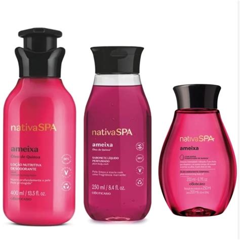 Kit Ameixa Nativa Spa Itens O Botic Rio Shopee Brasil