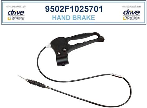 Drive Medical 10257 Rollator Replacement Hand Brake With Cable Part