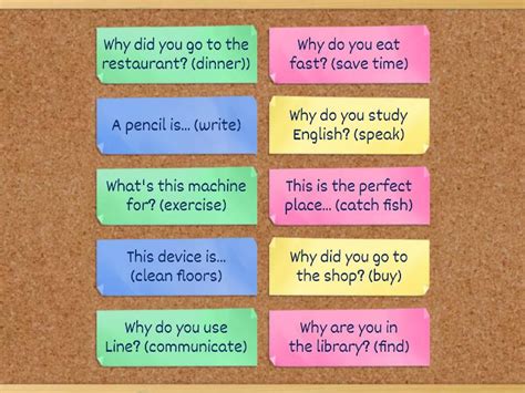 expressing purpose     fichas giratorias