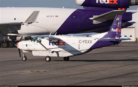 C Fexx Federal Express Fedex Cessna B Super Cargomaster Photo By