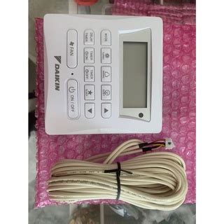 DAIKIN WIRED CONTROLLER SLM8 C W 10meter WIRE GR04084132020A Shopee