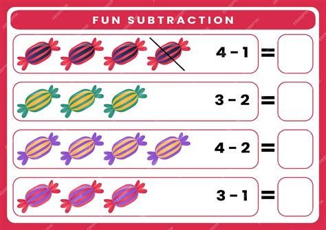 Subtraction Problems Worksheet Using Pictures Academy Worksheets Worksheets Library