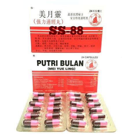 Jual MEI YUE LING PUTRI BULAN Obat Melancarkan Haid Nyeri Haid