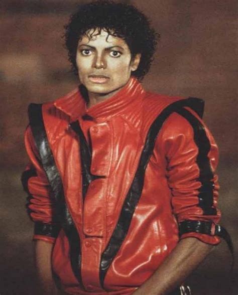 Michael Jackson Thriller Leather Jacket Celebs Costumes