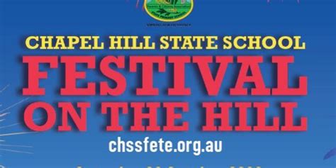 Chapel Hill State School Festival On The Hill Dr Christian Rowan Mp