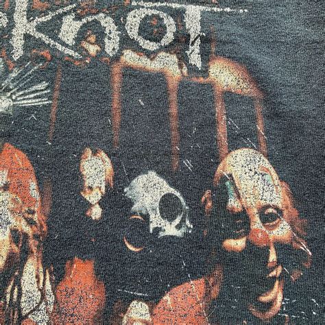 Vintage Slipknot 1999 Self Titled Album T Shirt