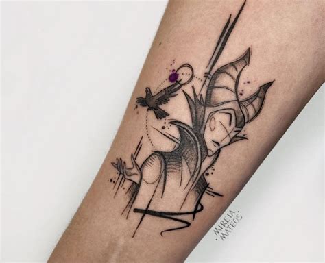 Dark Disney Tattoo Disney Tattoos Small Small Tattoos Malificent