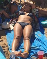Jessica Alba Bikini Drone Photos
