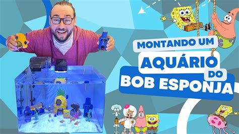 Montei Um Aqu Rio Do Bob Esponja Crian A Monta Aqu Rio Especial Dia