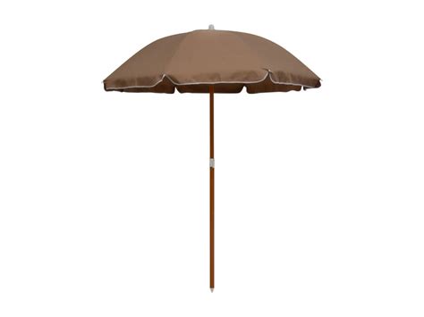 Parasol Met Stalen Paal 180 Cm Taupe