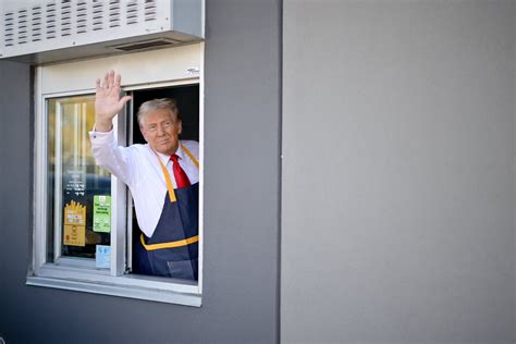 Donald Trumps Day As A Mcdonalds Fry Cook Was The Best Political