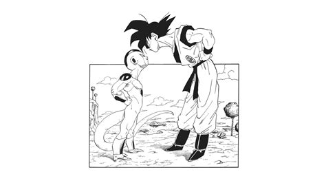 Wallpaper Bola Naga Dragon Ball Z Son Goku Frieza Manga Latar Belakang Yang Sederhana