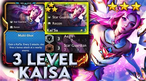 Kaisa Tft Multi Shot 3 Star ⭐⭐⭐ Power Youtube