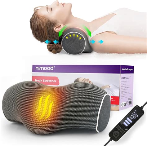 Amazon NIMOOD Neck Pillow Neck Stretcher For Pain Relief Neck