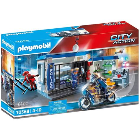 Playmobil City Action Fuga Dalla Stazione Di Polizia