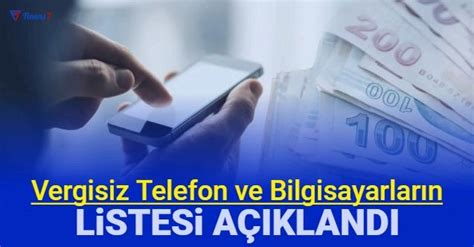 Vergisiz telefon ve bilgisayarların listesi açıklandı