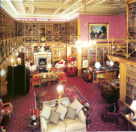 Alnwick Castle Library (Alnwick, Northumberland, England) (aka the ...