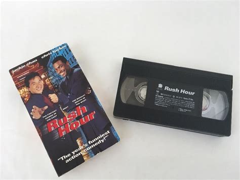 Rush Hour Vhs 1999 Jackie Chan Chris Tucker Comedy 794043468735 Ebay