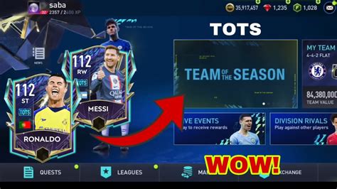 TOTS MESSI AND RONALDO TOTS IS HERE IN FIFA MOBILE 23 YouTube