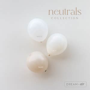 Boho Neutral Diy Balloon Garland Arch Kit Cream Beige Nude Bridal Shower Bachelorette Party