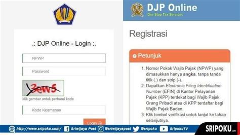 CARA ISI SPT Tahunan Secara Online Klik Pajak Go Id Atau Djponline