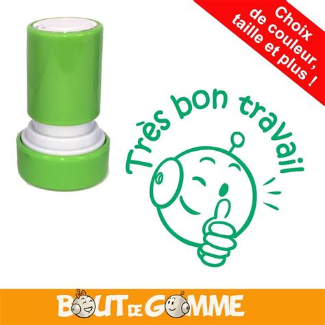 Tampons Bout de Gomme Très bon travail Tampon Auto Encreur Enseignant