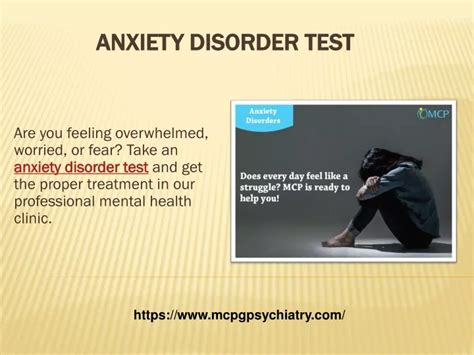 Ppt Anxiety Disorder Test Powerpoint Presentation Free Download Id11786708