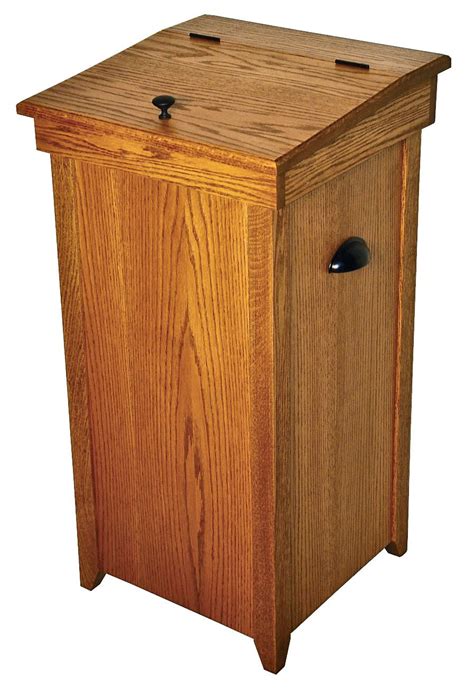 Ohio Amish Furniture Index Arts In Heaven Wooden Trash Can Kitchen