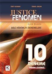 Justice Fenomen Adli Hakimlik Mit Kaymak Smail Ercan Kitap