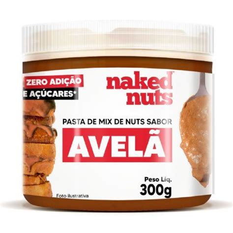 Pasta De Mix De Nuts G Avel Naked Nuts No Atacado Otimanutri