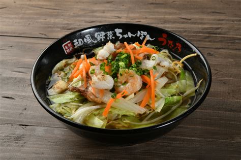 うた乃のあゆみ 別府名物和風野菜ちゃんぽん「うた乃総本店」