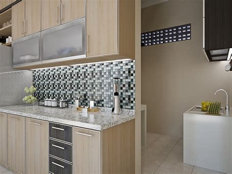 Dapur Bersih Dan Dapur Kotor Dian Interior Design