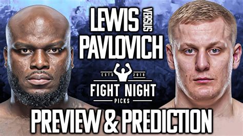 UFC 277 Derrick Lewis Vs Sergei Pavlovich Preview Prediction YouTube