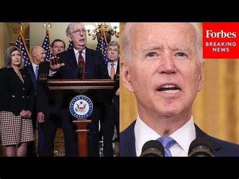 Senate GOP Leaders Rip Biden Over Economy As Democrats Celebrate