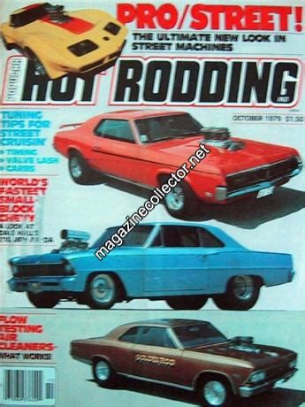 Popular Hot Rodding United States October Magazine Contents And Index