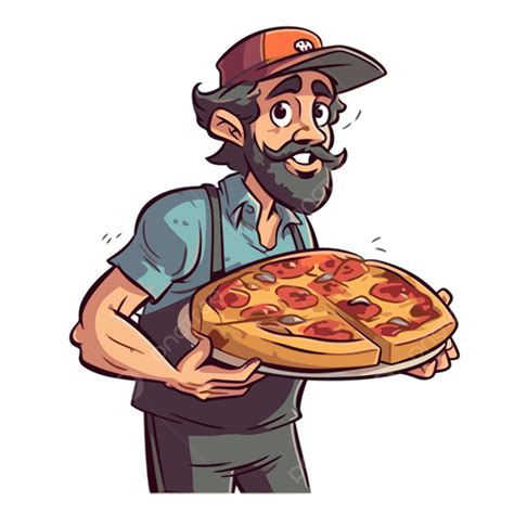 Cartoon Pizza Man Images - Infoupdate.org