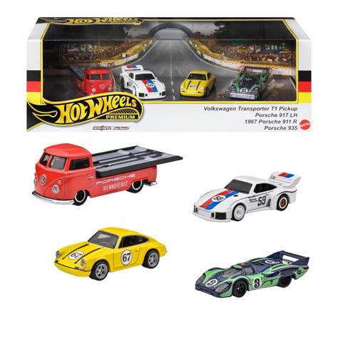 風火輪 Hot Wheels 金標 膠胎 運輸車 保時捷場景組 單售 Porsche 911 福斯 Volkswagen 蝦皮購物