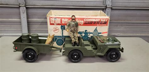 At Auction Vintage Gi Joe Jeep Combat Set