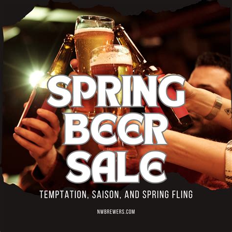 spring beer sale northwest brewers supply