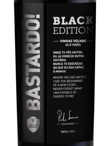 2018 Wine With Spirit Bastardo Black Edition Tinto Vivino United States