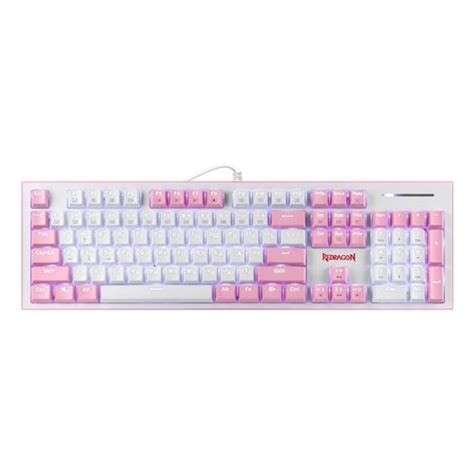 Клавиатура Redragon Hades розовая - купить с доставкой на дом в СберМаркет
