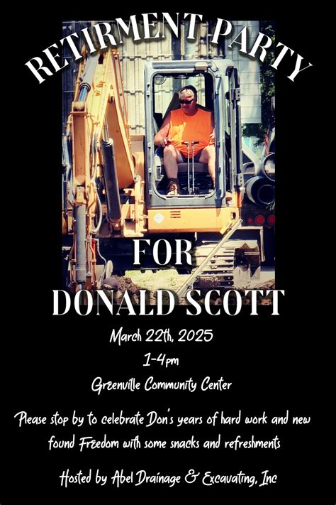Don Scott's Retirement Party