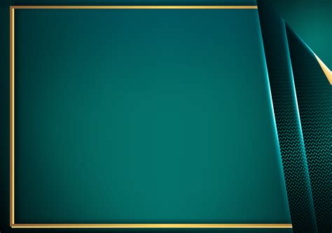 Gold And Green Background