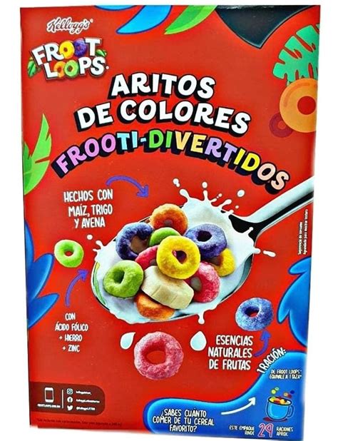 Cereal Froot Loops De Kellogg S Caja Grande De 790g Kiwi