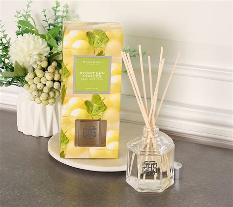 HOMEWORX BY SLATKIN CO S 2 Honeydew Cooler Reed Diffusers One