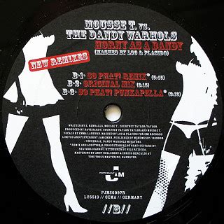 Mousse T Vs The Dandy Warhols Horny As A Dandy Vinyl Records Online Praha