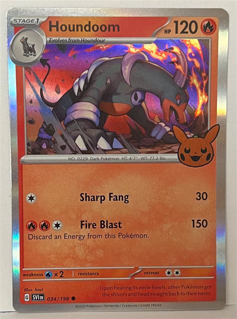 Houndoom Holo 34 Prices Pokemon Trick Or Trade 2023 Pokemon Cards